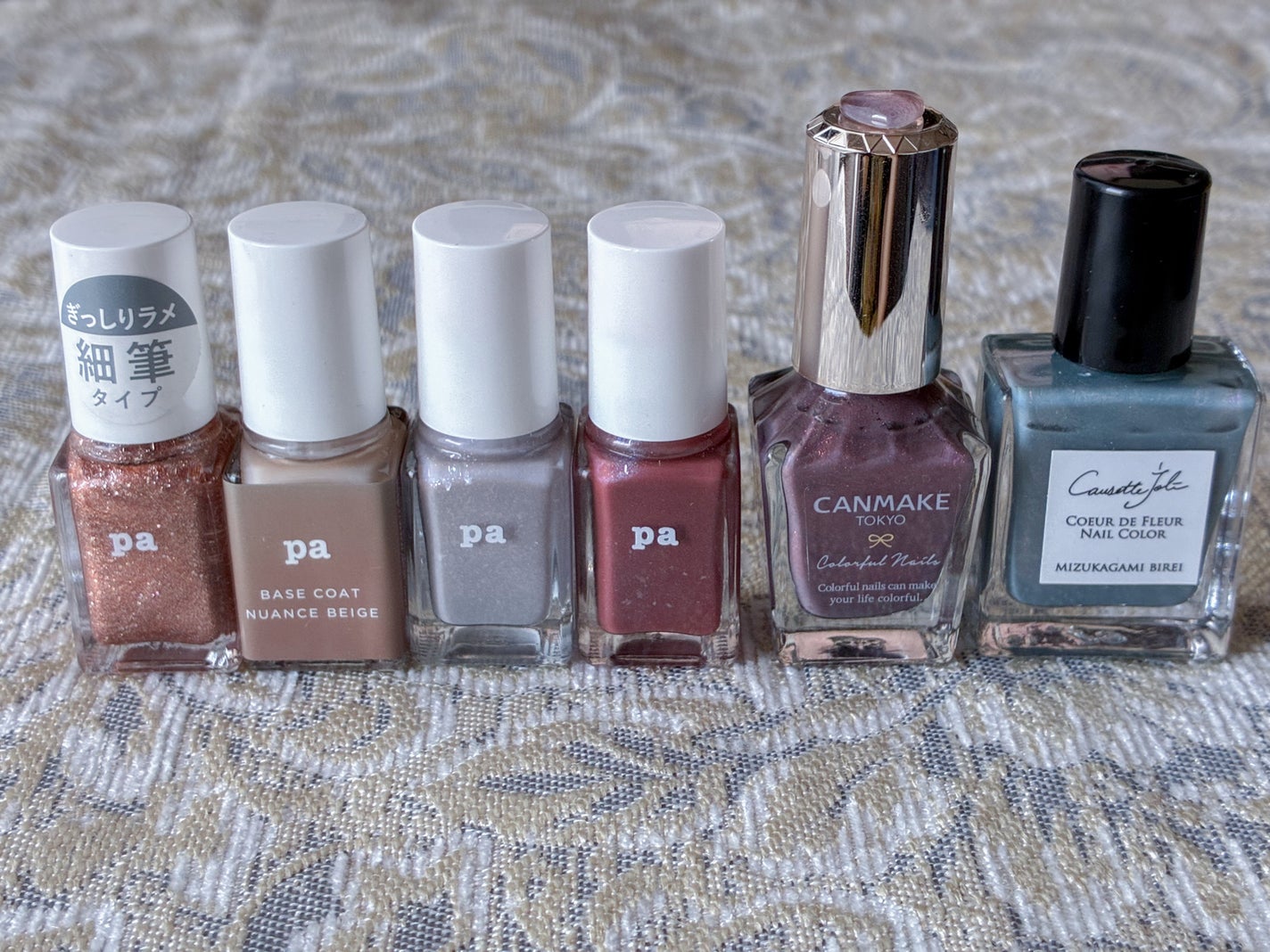 pa ベースコート ニュアンスベージュ/pa nail collective/ネイルベースコートを使ったクチコミ(5枚目)