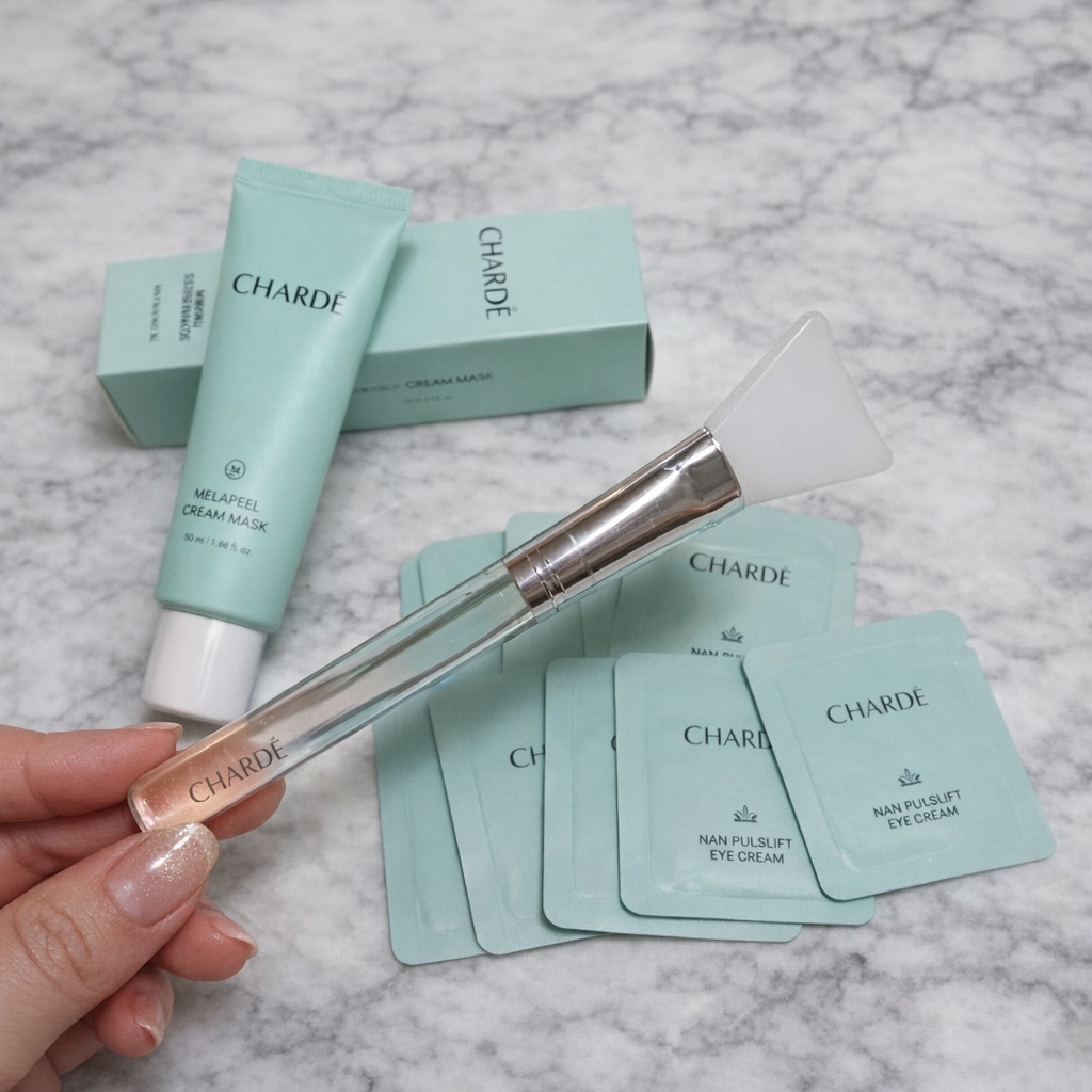 メラピールクリームマスク/CHARDE/ピーリングを使ったクチコミ（2枚目）
