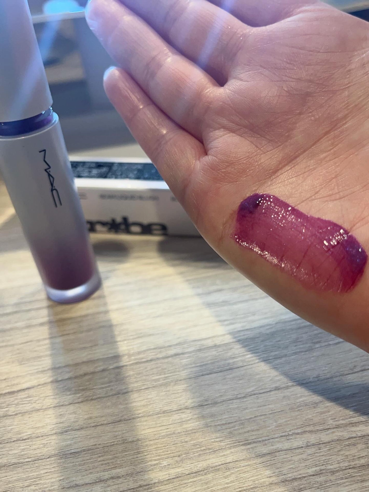 ストロボ ビーム リキッド ブラッシュ/M・A・C/リキッドチークを使ったクチコミ(3枚目)