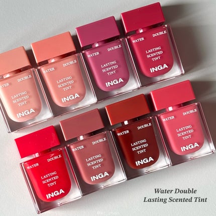 ウォーターダブルラスティングセンティッドティント/INGA/リップティントを使ったクチコミ(1枚目)
