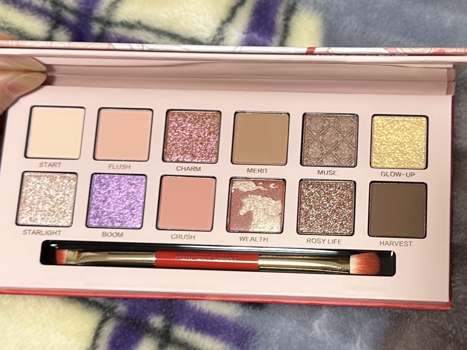 エクスプローラ12色 動物アイシャドウパレット/PERFECT DIARY/アイシャドウパレットを使ったクチコミ（2枚目）