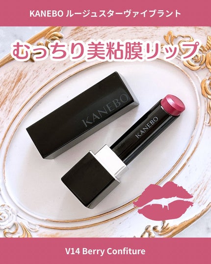 ルージュスターヴァイブラント/KANEBO/口紅を使ったクチコミ(1枚目)