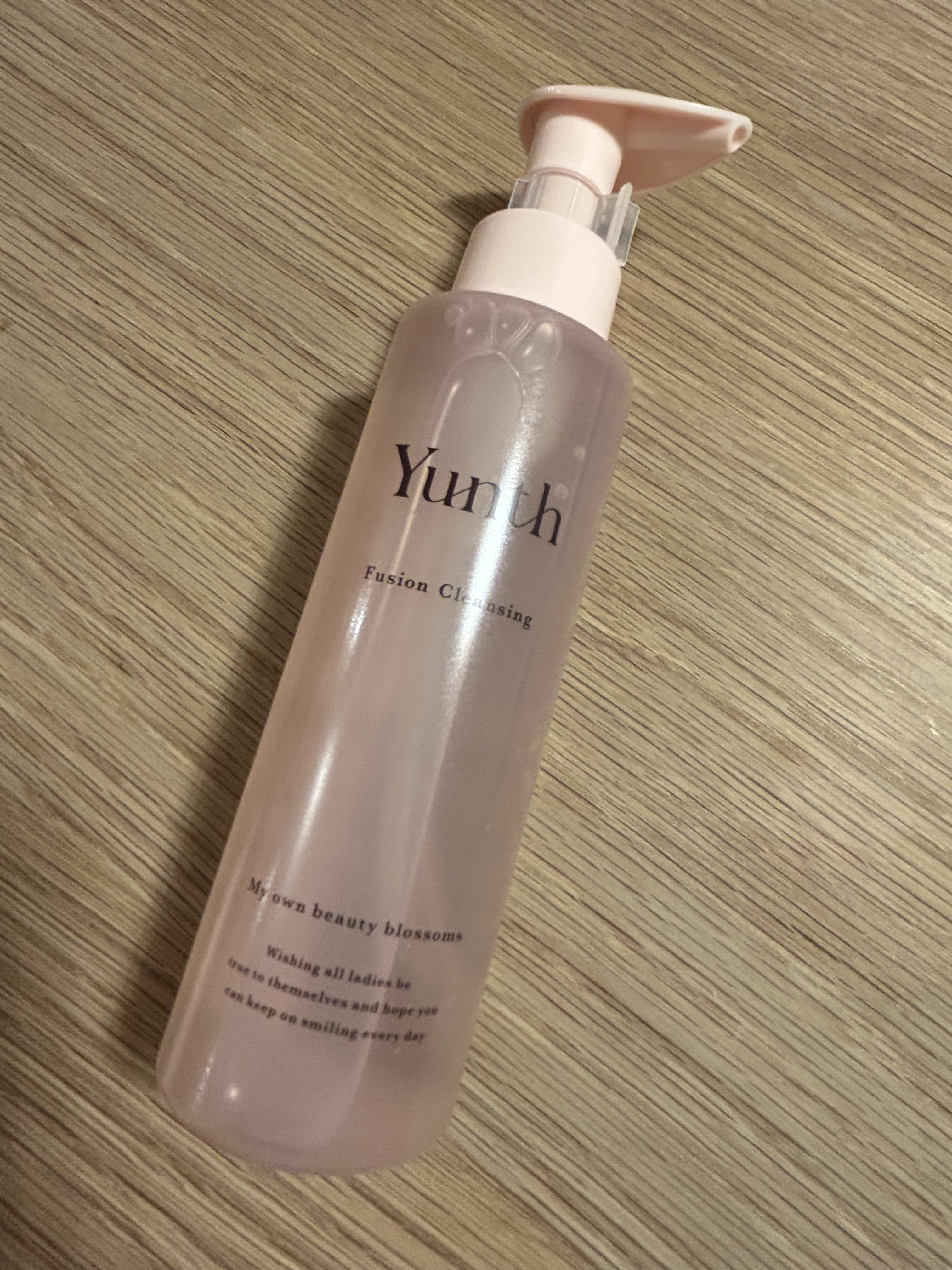 Yunth フュージョンクレンジング/Yunth/オイルクレンジングを使ったクチコミ（1枚目）