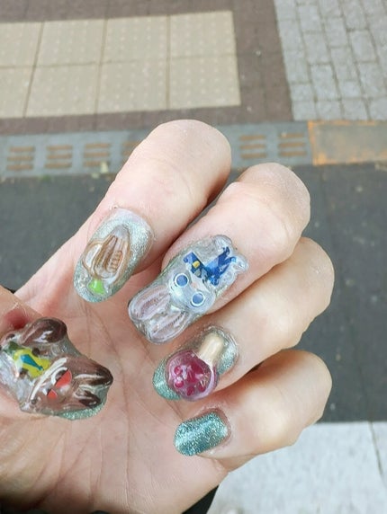 Mimits ネイルチップテープ(ロング/ショート)【MNG-39/MNG-40】/ビー・エヌ/ネイルチップ・パーツを使ったクチコミ(4枚目)