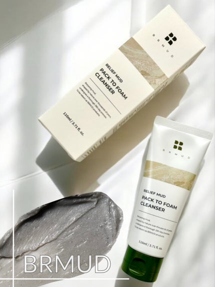 リカバリーマッドバックツーフォームクレンザー/BRMUD/洗顔フォームを使ったクチコミ(1枚目)