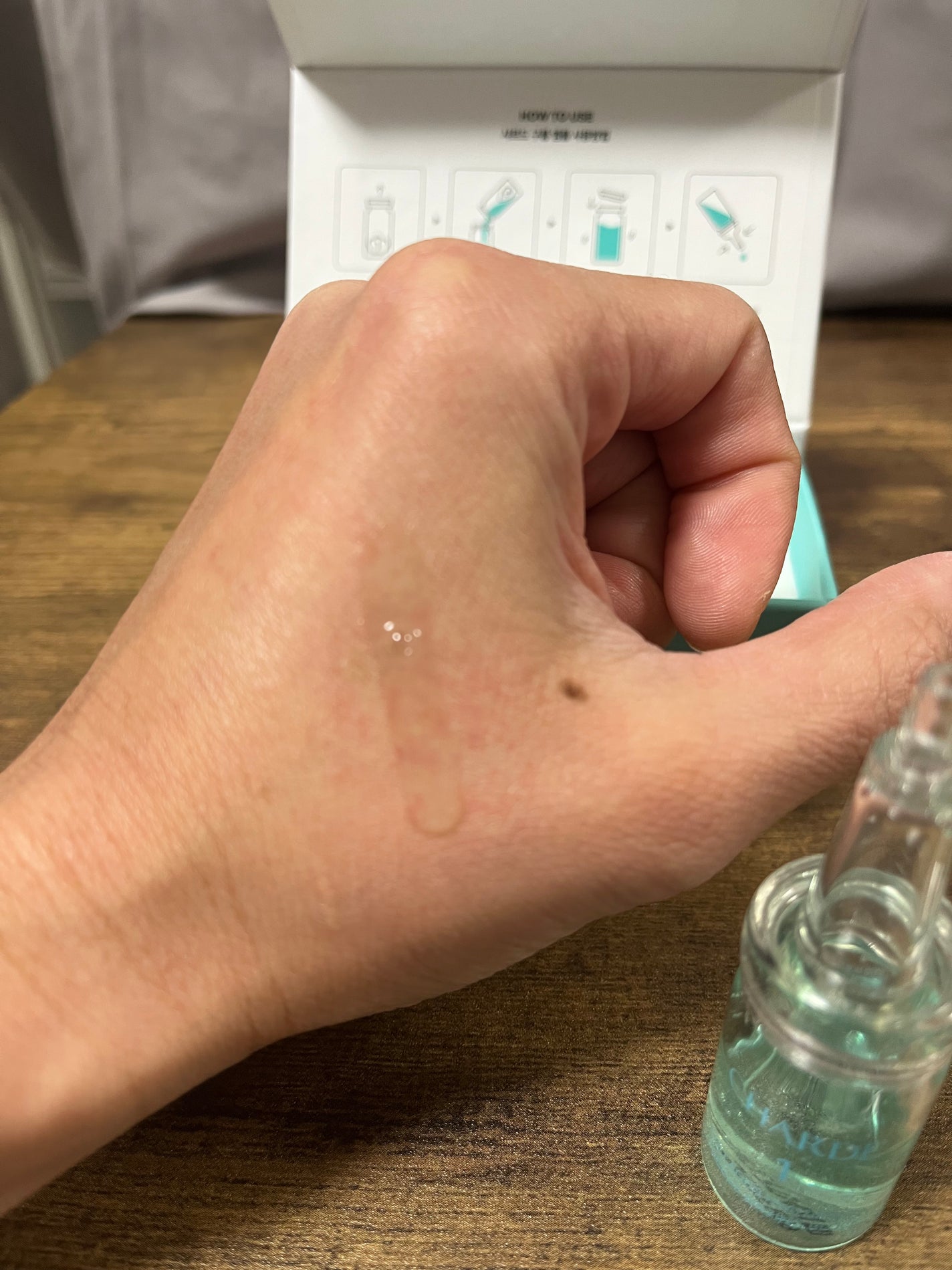 クラウドアンプル 1week キット/CHARDE/美容液を使ったクチコミ(3枚目)