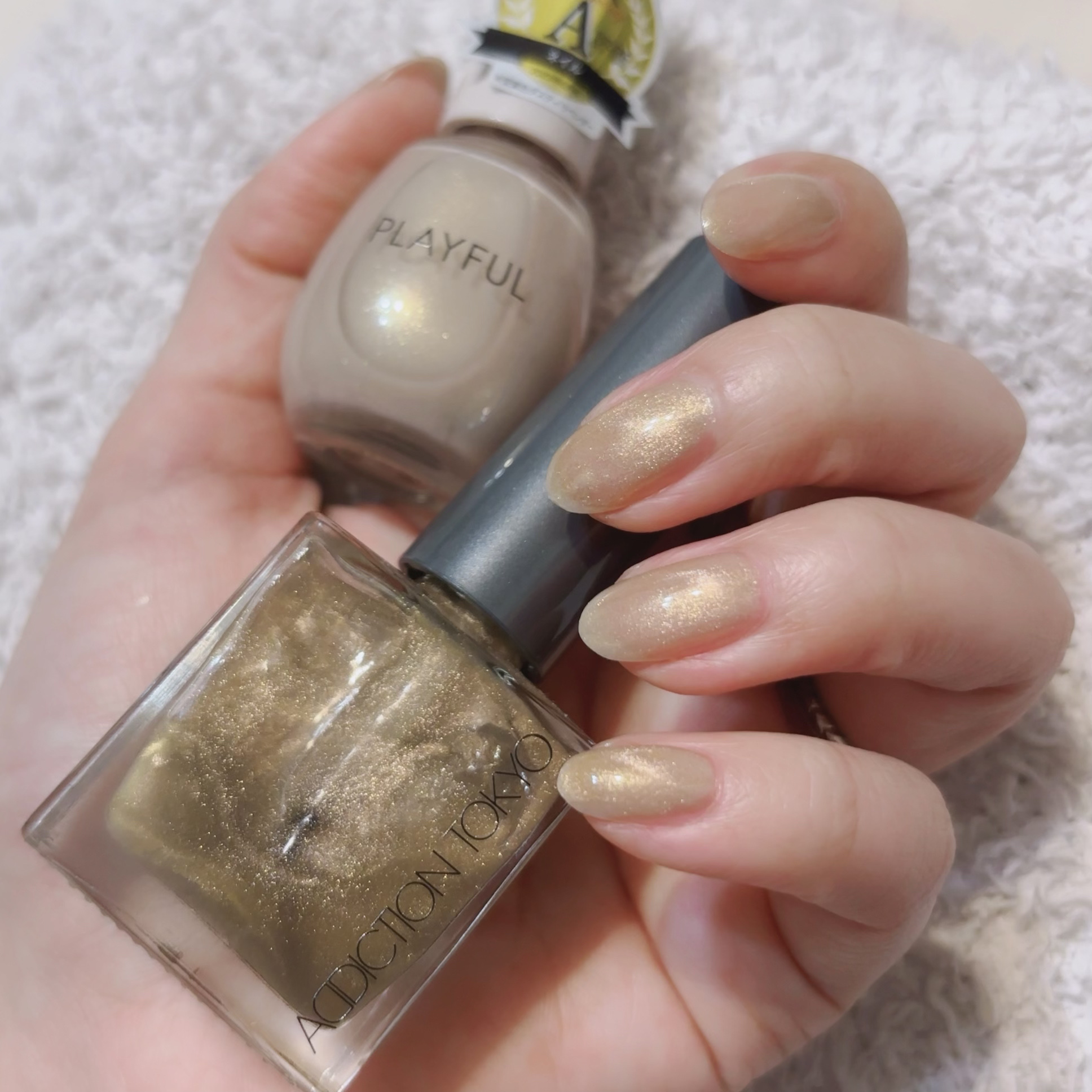 プレイフル アップデートネイル/PLAYFUL/オールインワンネイルを使ったクチコミ（2枚目）