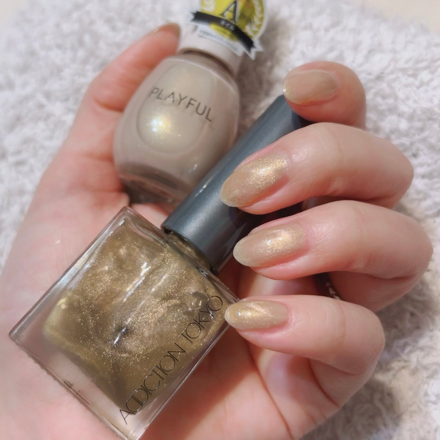 プレイフル アップデートネイル/PLAYFUL/オールインワンネイルを使ったクチコミ(2枚目)