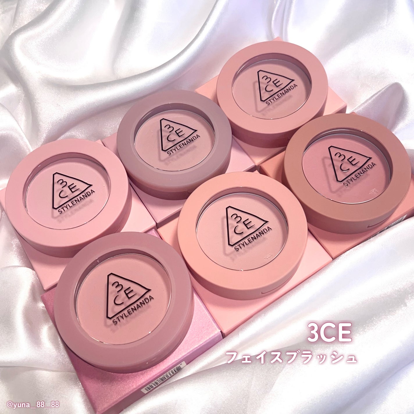 3CE フェイスブラッシュ/3CE/パウダーチークを使ったクチコミ(2枚目)