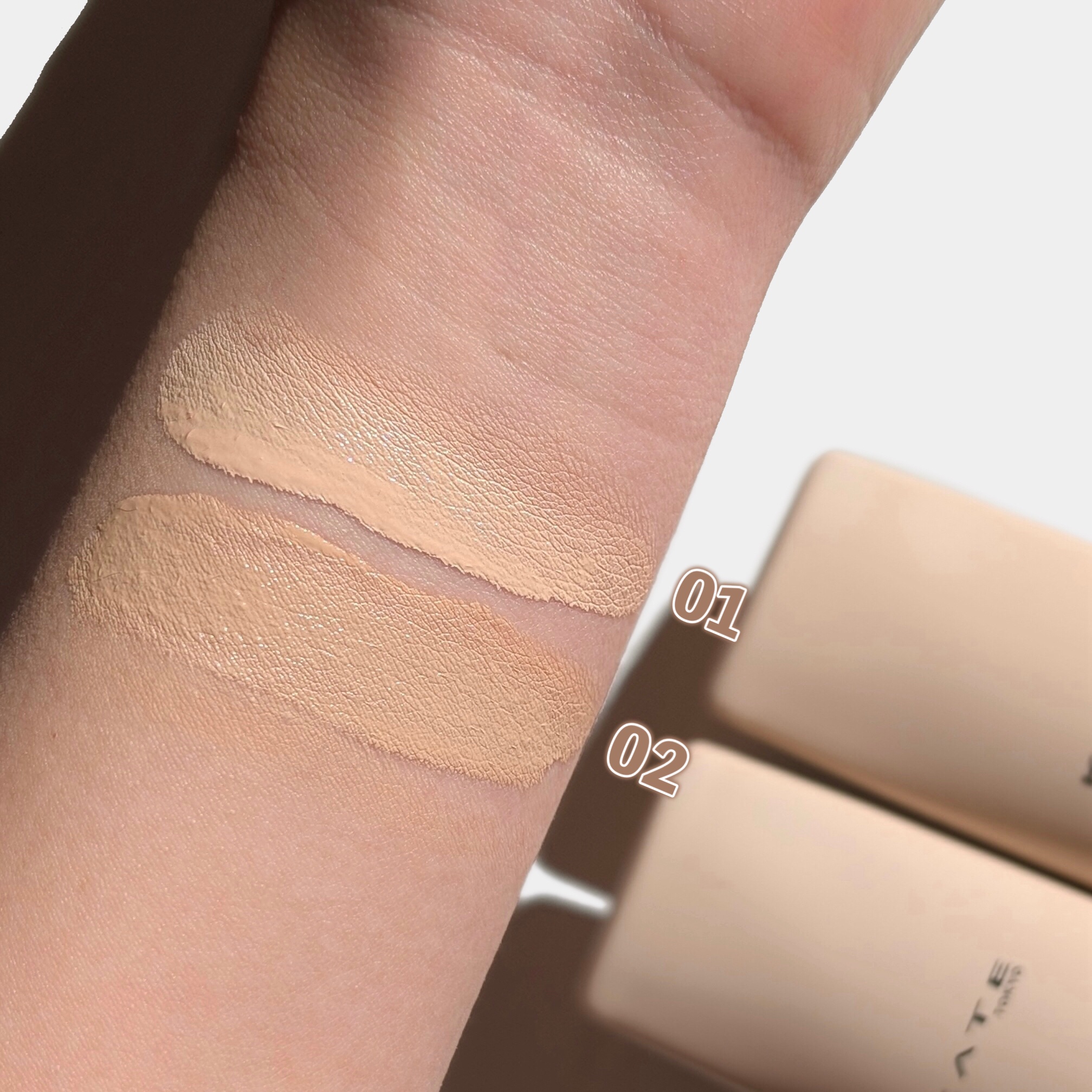 ケイト エアリーチェンジリキッド/KATE/リキッドファンデーションを使ったクチコミ（3枚目）