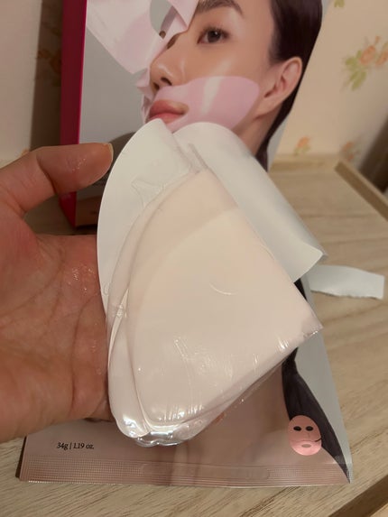 レッドコラーゲンハイドロゲルマスク/avajar/シートマスク・パックを使ったクチコミ(3枚目)