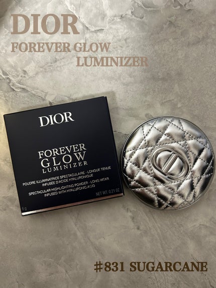 ディオールスキン フォーエヴァー グロウ ルミナイザー(スプリング コレクション 2026 限定品)/Dior/ハイライト・シェーディングを使ったクチコミ(1枚目)