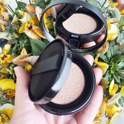 ベルベットジュエルクッション/BIVABOO/クッションファンデーションを使ったクチコミ(2枚目)