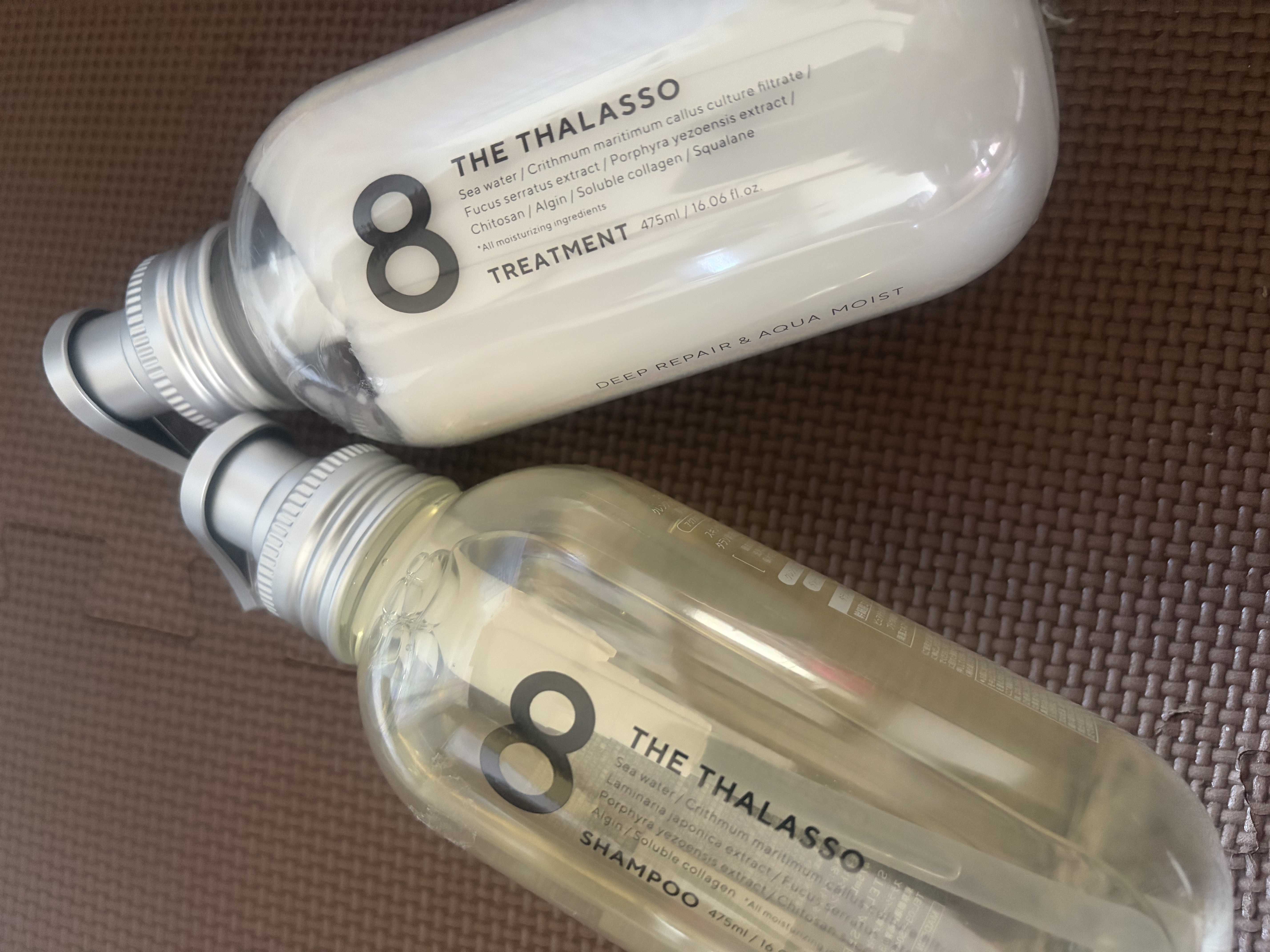 エイトザタラソ クレンジングリペア＆モイスト 美容液シャンプー/ディープリペア＆アクアモイスト 美容液トリートメント/エイトザタラソ/市販シャンプーを使ったクチコミ（1枚目）
