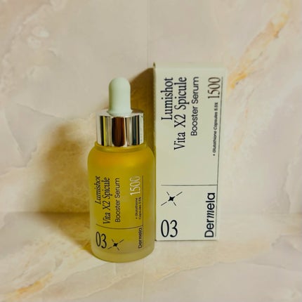 ダーメラ ルミショット・Wビタセラム/Dermela/美容液を使ったクチコミ(1枚目)