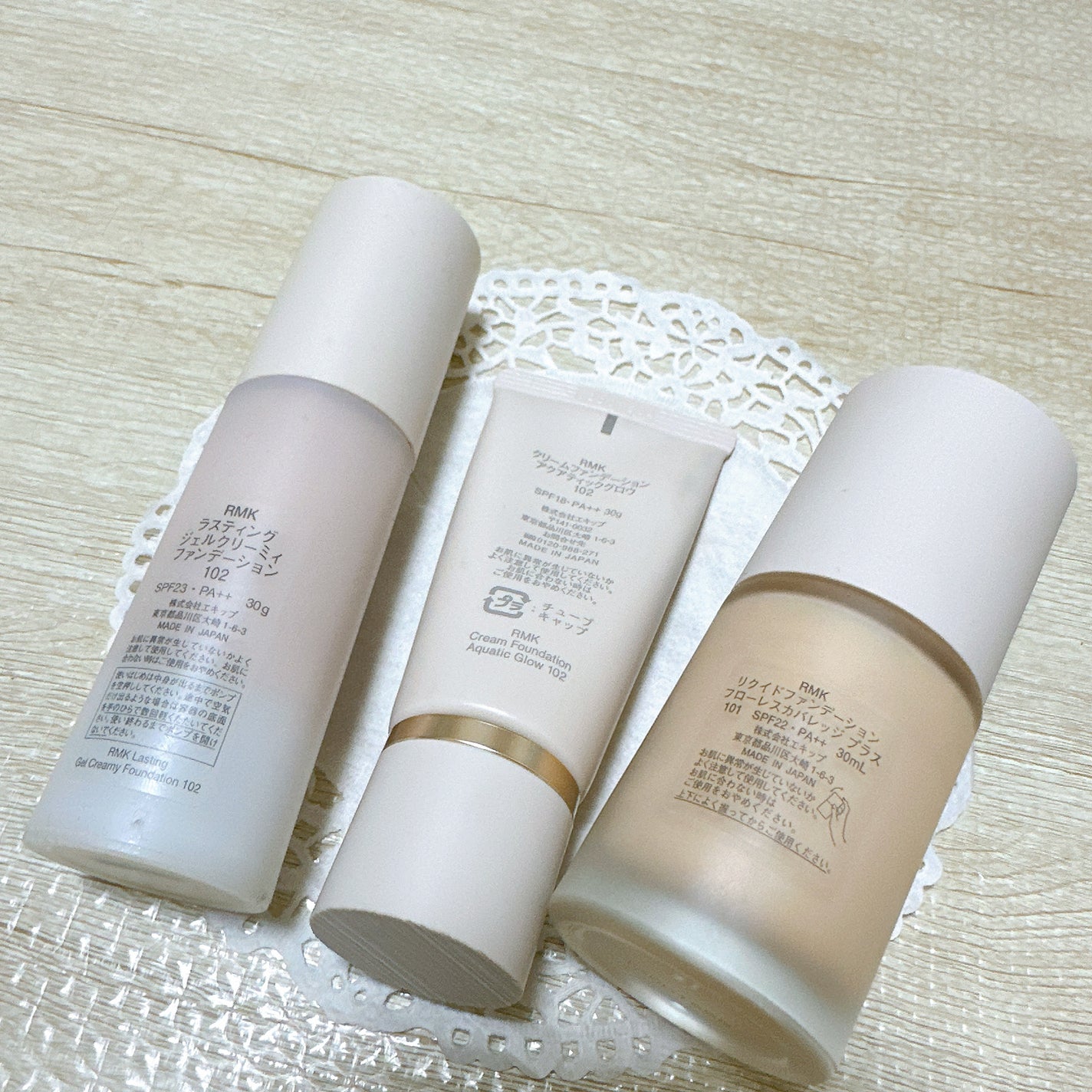 RMK ラスティング ジェルクリーミィファンデーション/RMK/クリーム・エマルジョンファンデーションを使ったクチコミ(3枚目)