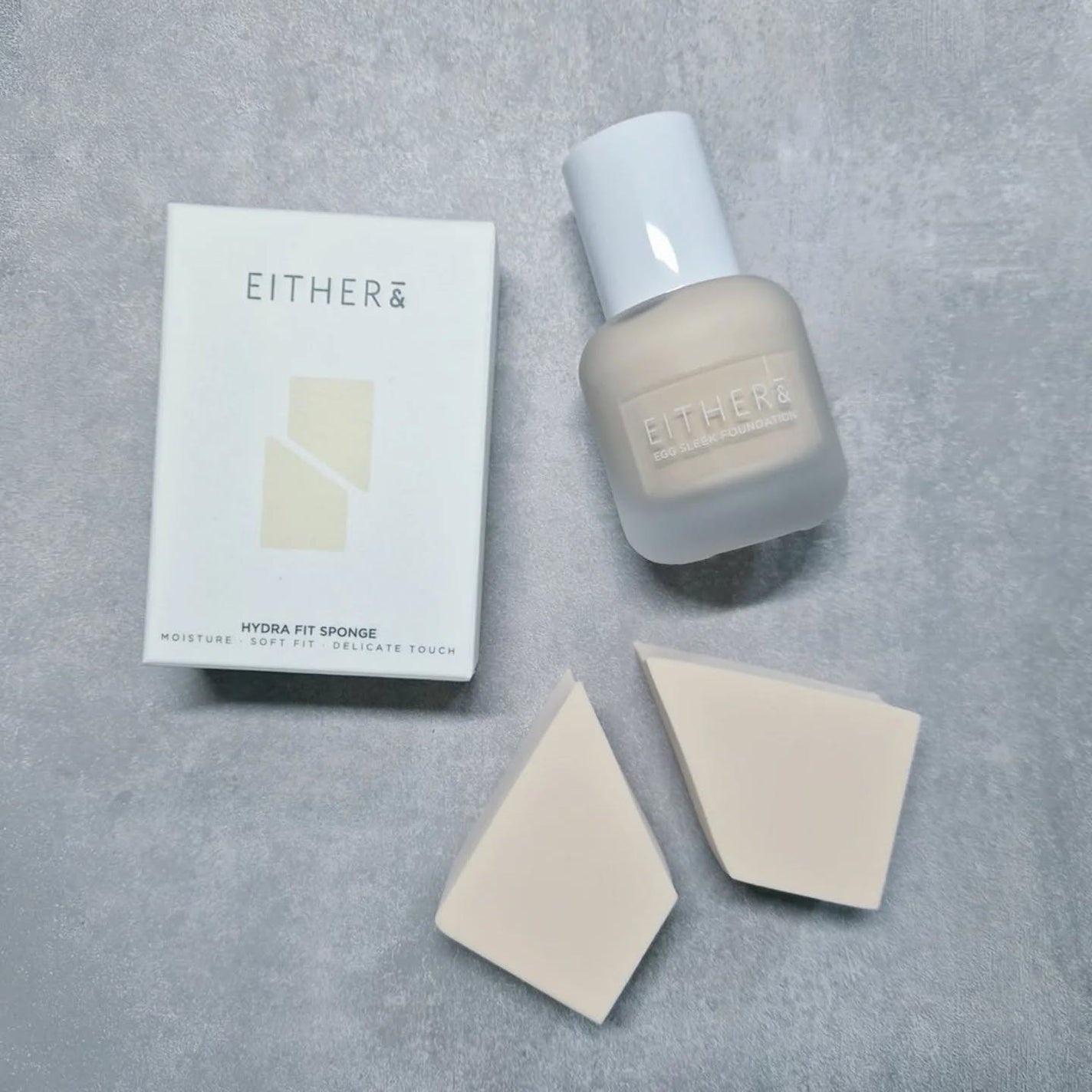 エッグスリックファンデーション/EITHER&/リキッドファンデーションを使ったクチコミ(1枚目)