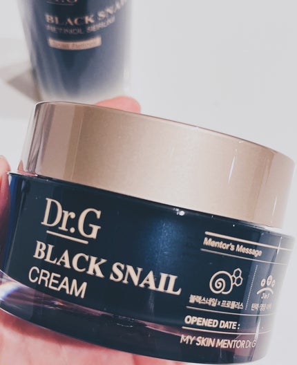 ブラックスネイル クリーム/Dr.G/フェイスクリームを使ったクチコミ(4枚目)