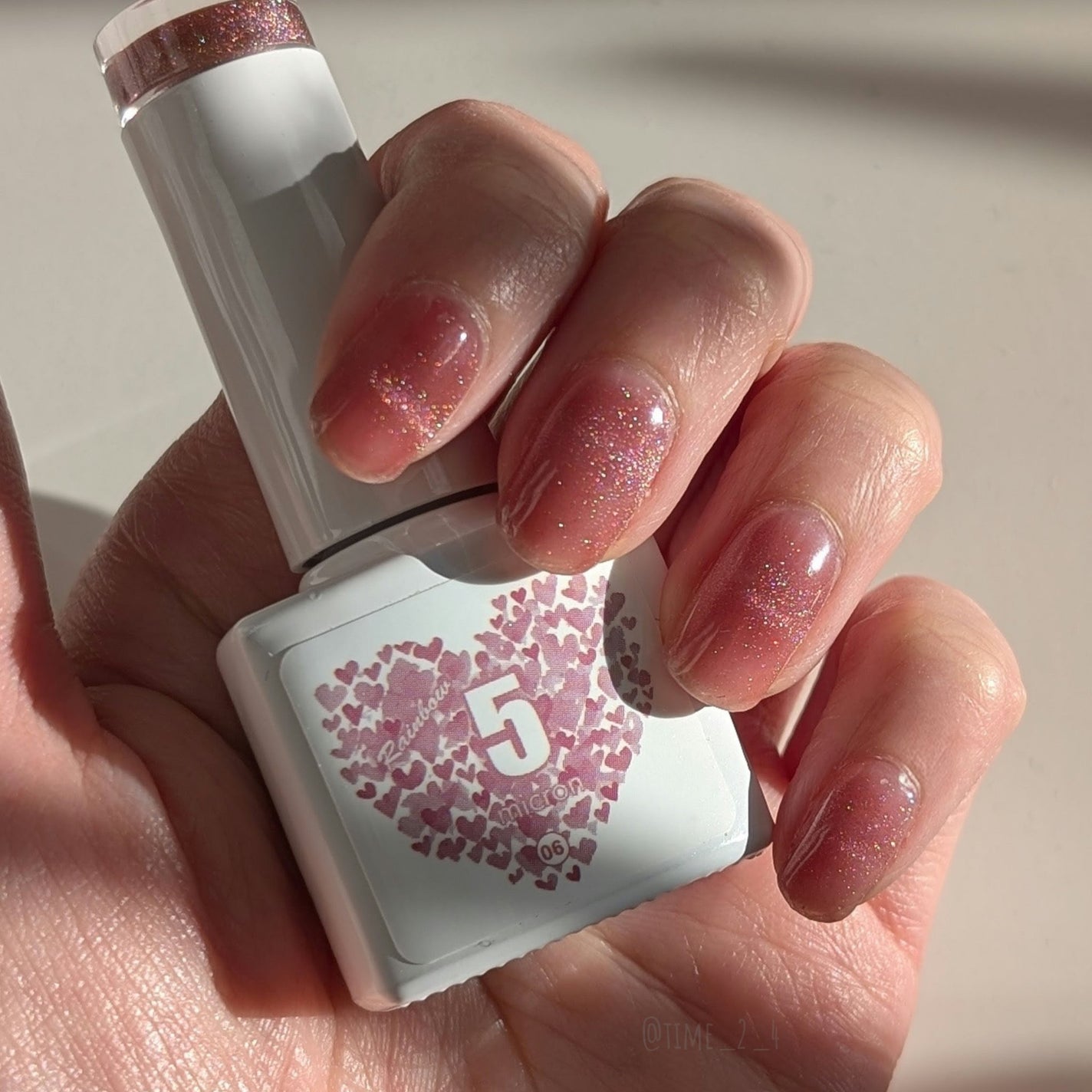 rainbow 5 micron magnet/ネイル工房/ジェルネイルを使ったクチコミ(1枚目)