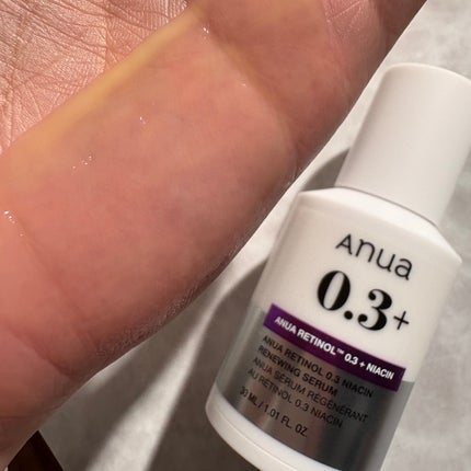 レチノール0.3 ナイアシンリニューイングセラム/Anua/美容液を使ったクチコミ(3枚目)