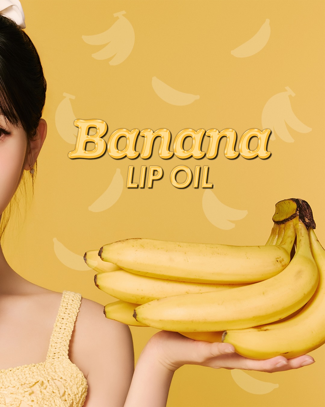 バナナリップオイル/AMUSE/リップオイルを使ったクチコミ（3枚目）