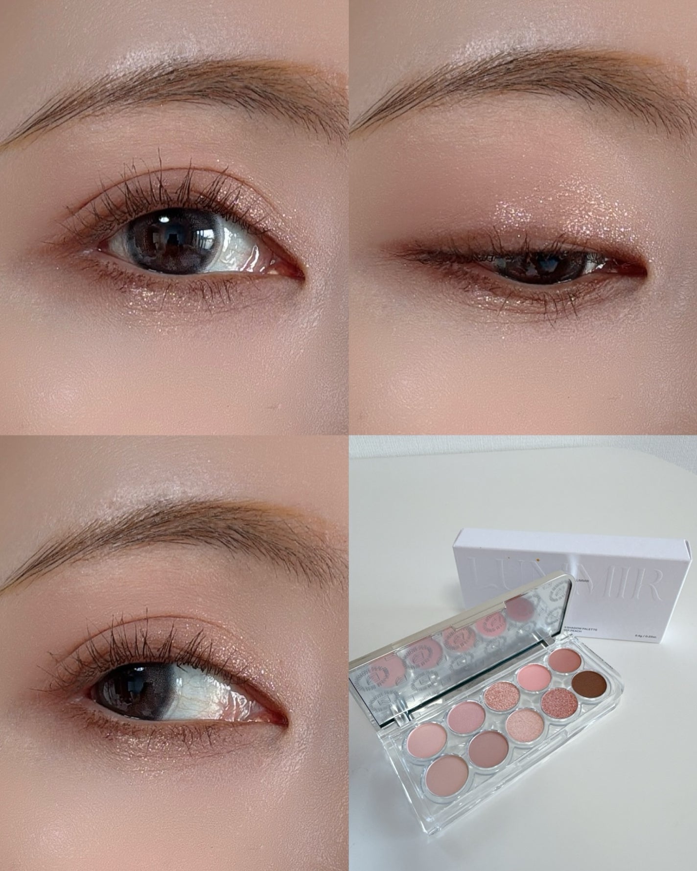 ライトオンアイズシャドウパレット/ルミル/アイシャドウパレットを使ったクチコミ(1枚目)