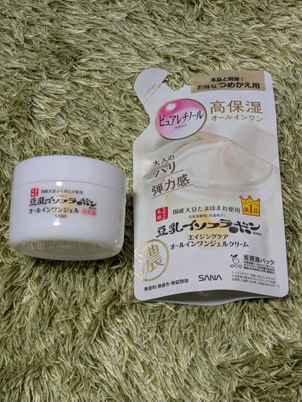 とろんと濃ジェル NC /なめらか本舗/オールインワン化粧品を使ったクチコミ(3枚目)