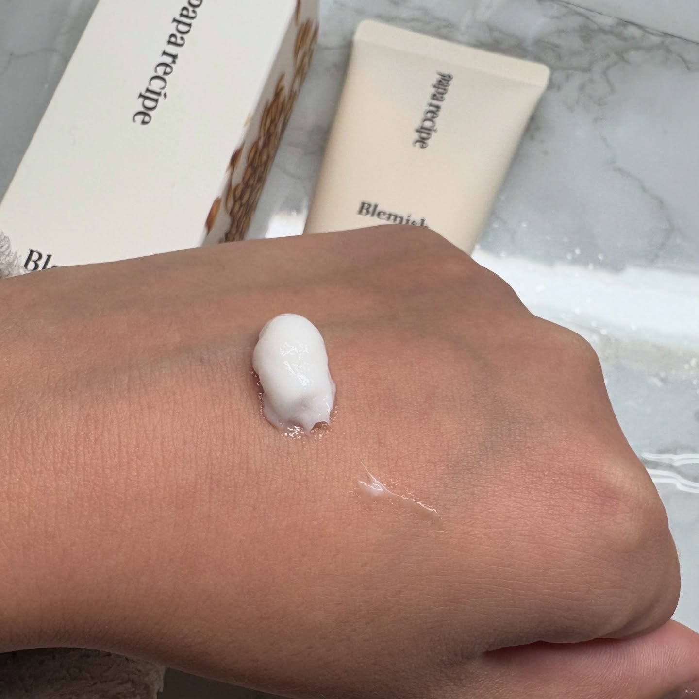 ブレミッシュクリーム/PAPA RECIPE/フェイスクリームを使ったクチコミ（2枚目）