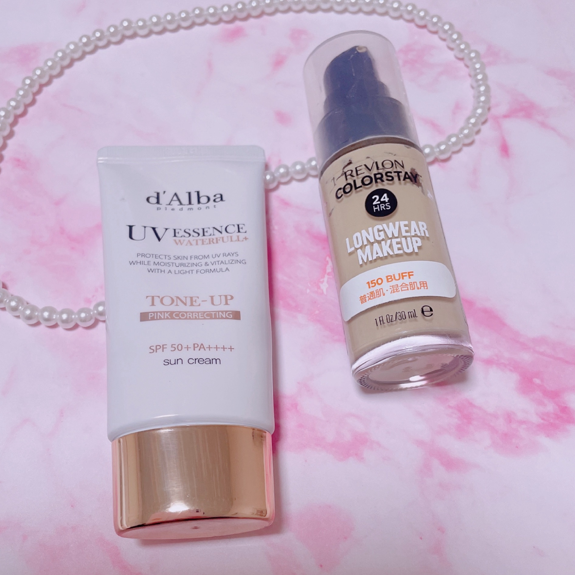 カラーステイ ロングウェア メイクアップ/REVLON/リキッドファンデーションを使ったクチコミ（1枚目）