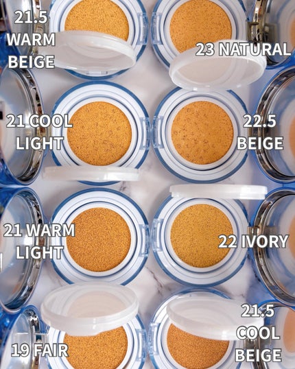 ウォーターレイヤーフィットクッション /ABOUT TONE/クッションファンデーションを使ったクチコミ(3枚目)