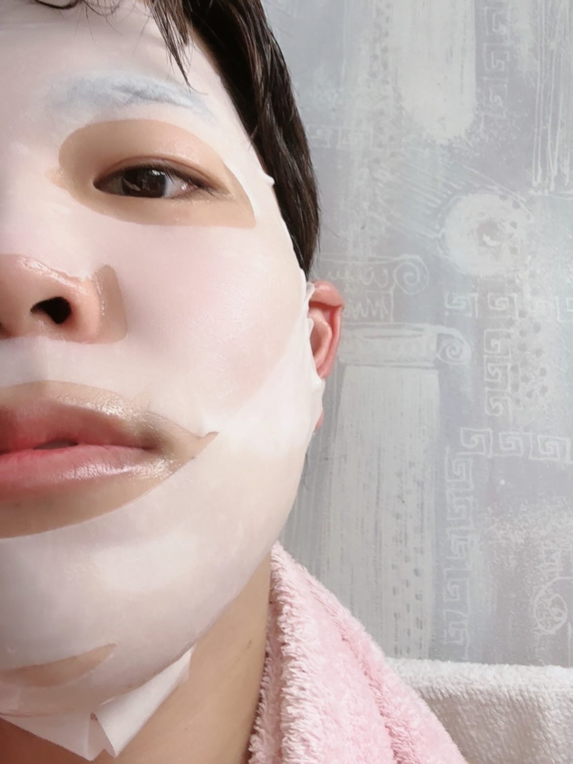 9番 NMNバイオリフトラッピングマスク/numbuzin/シートマスク・パックを使ったクチコミ(5枚目)