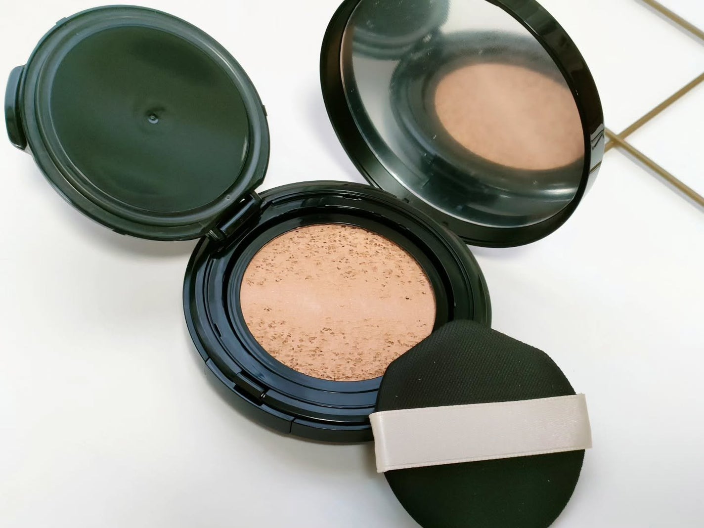 ドラマティックエッセンスクッション グロウ/マキアージュ/クッションファンデーションを使ったクチコミ(2枚目)