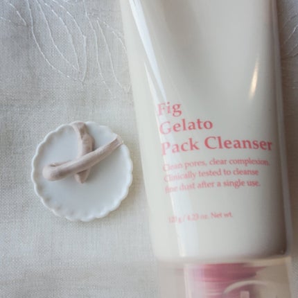 フィグジェラートパッククレンザー/I'm from/洗顔フォームを使ったクチコミ(3枚目)