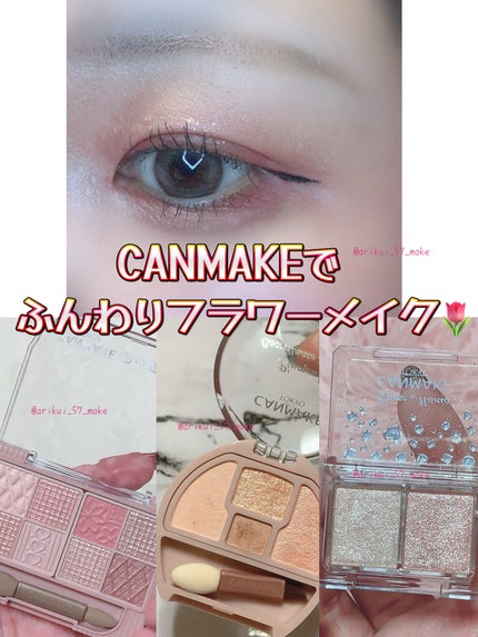 プランぷくコーデアイズ/キャンメイク/パウダーアイシャドウを使ったクチコミ(1枚目)