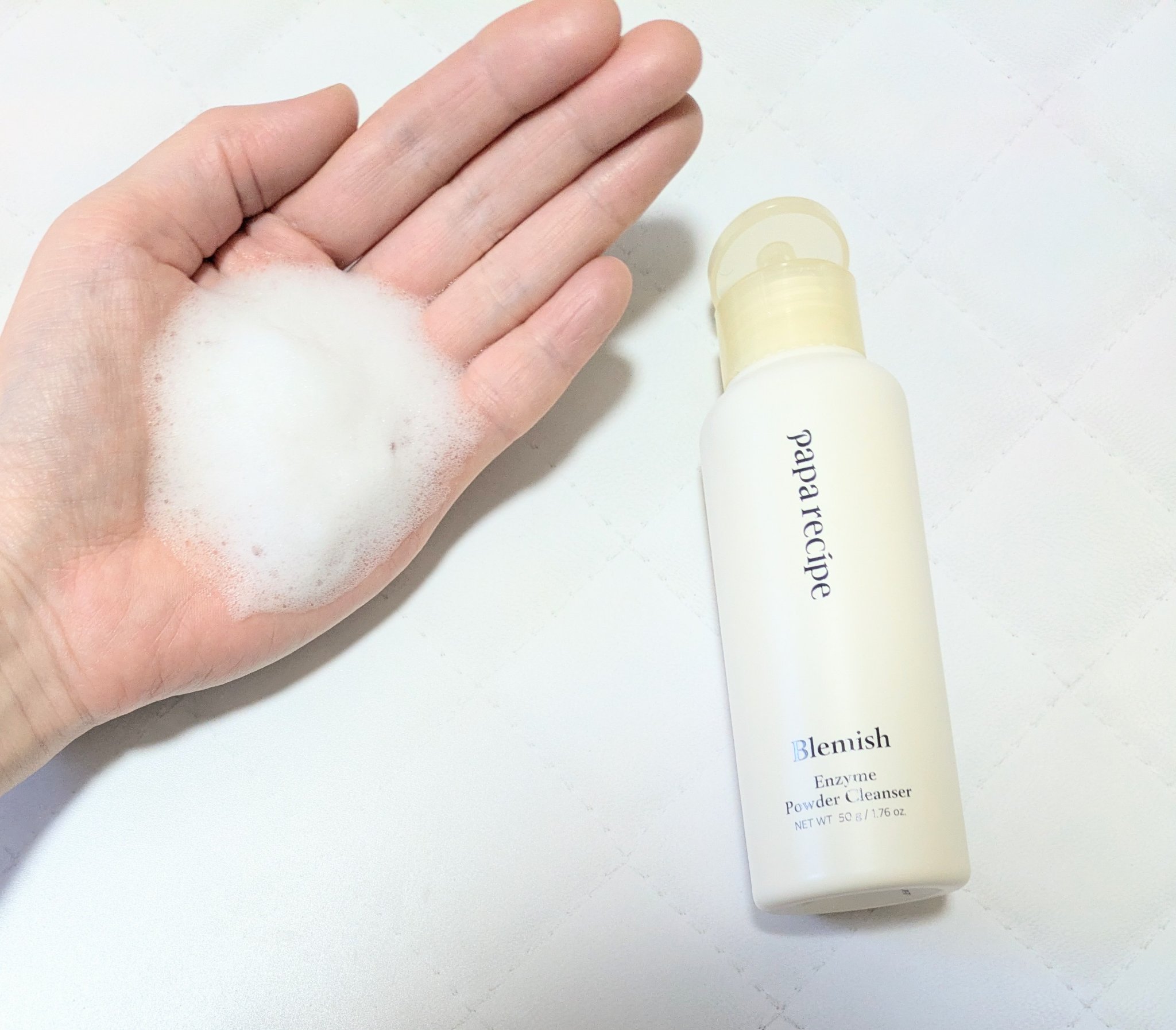 ブレミッシュ 酵素 洗顔パウダー/PAPA RECIPE/洗顔パウダーを使ったクチコミ（3枚目）