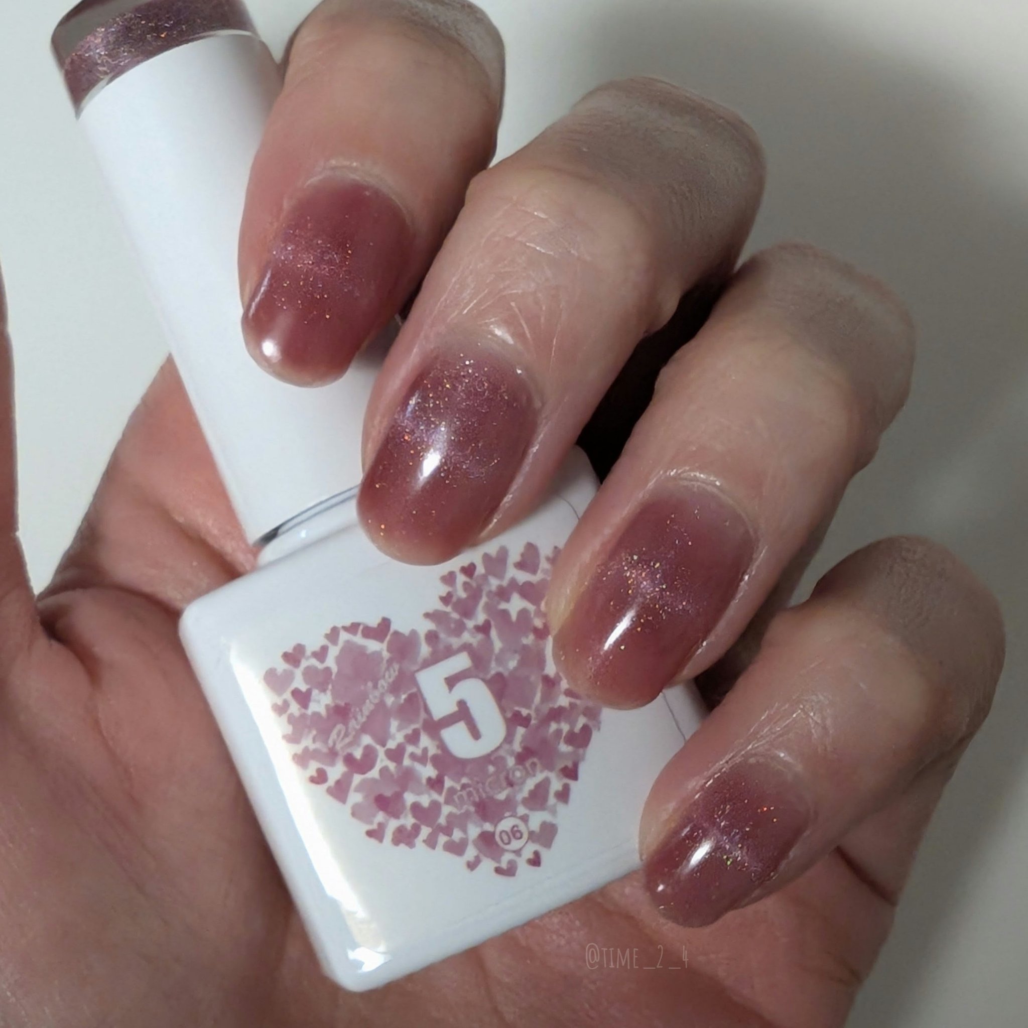 rainbow 5 micron magnet/ネイル工房/ジェルネイルを使ったクチコミ（2枚目）