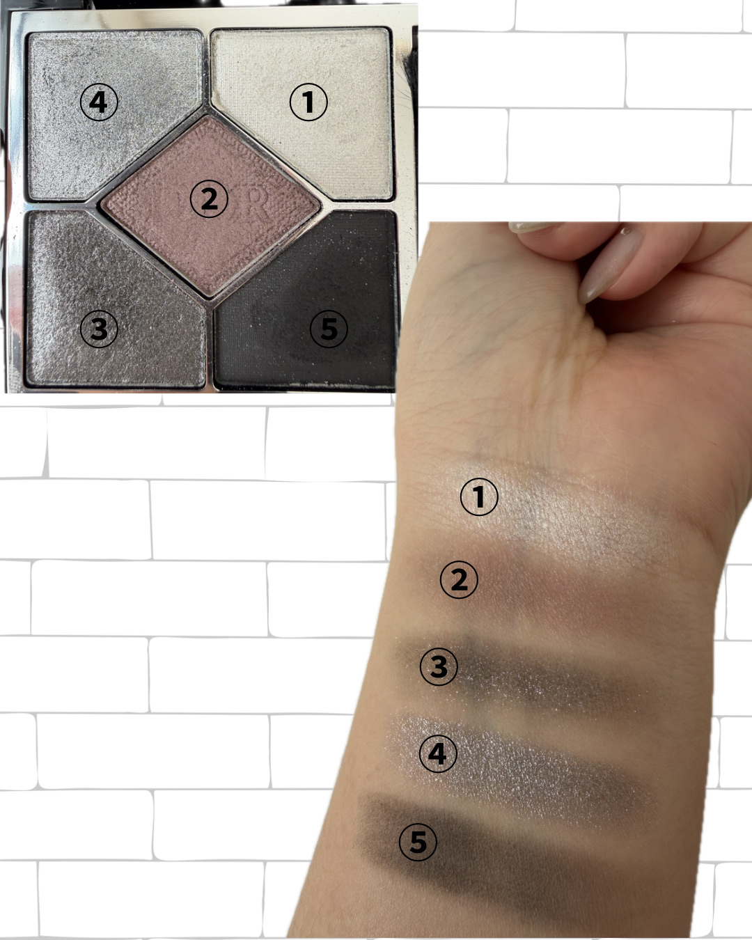 ディオールショウ サンク クルール/Dior/アイシャドウを使ったクチコミ（2枚目）