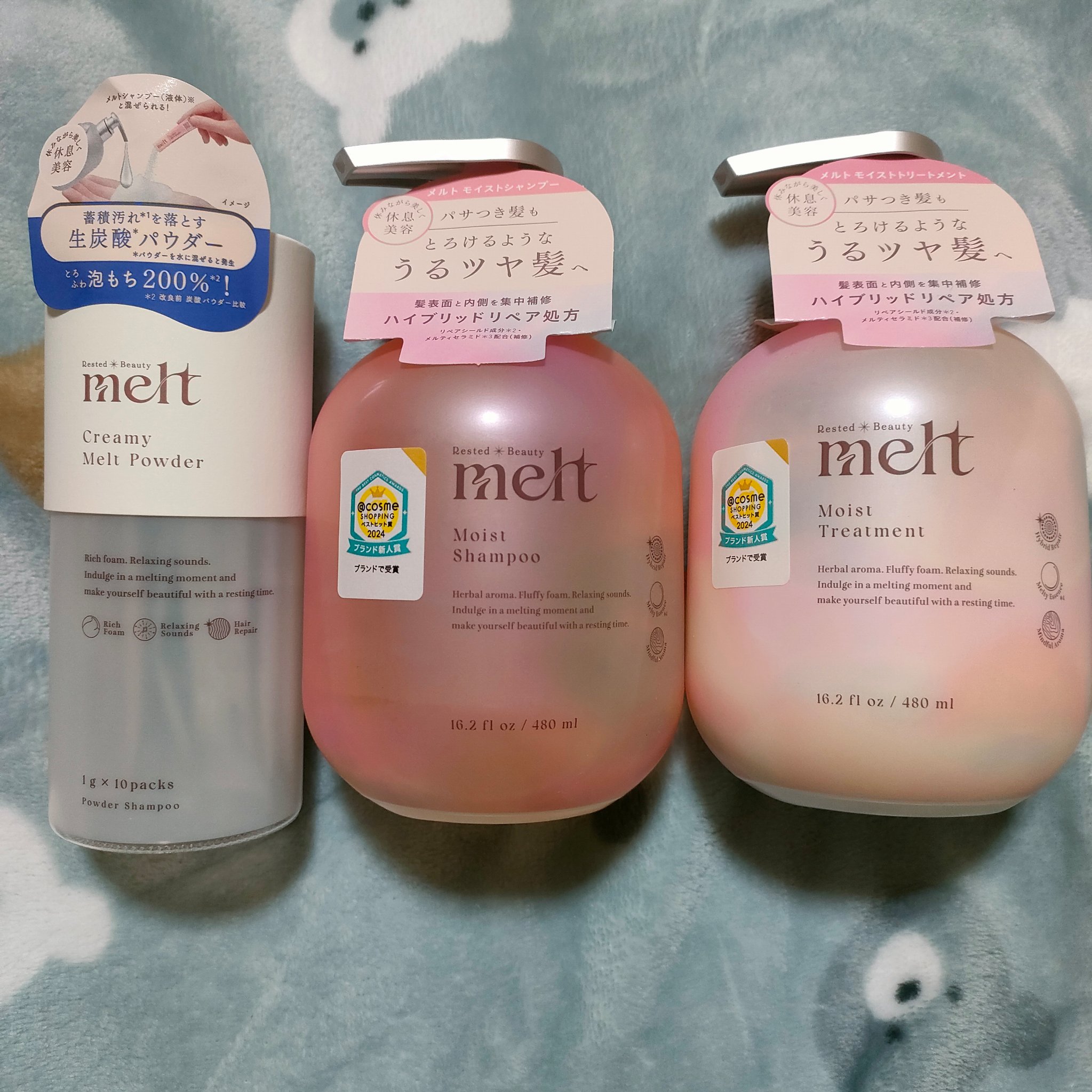 メルト モイストシャンプー／トリートメント/melt/市販シャンプーを使ったクチコミ（1枚目）