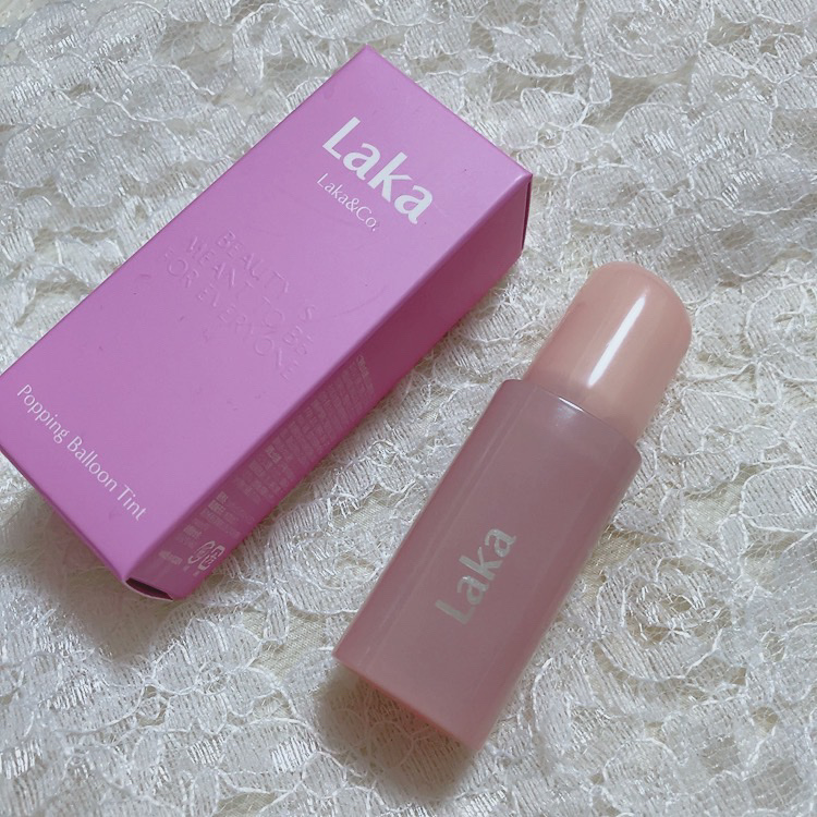 ポッピングバルーンティント/Laka/リップティントを使ったクチコミ（1枚目）
