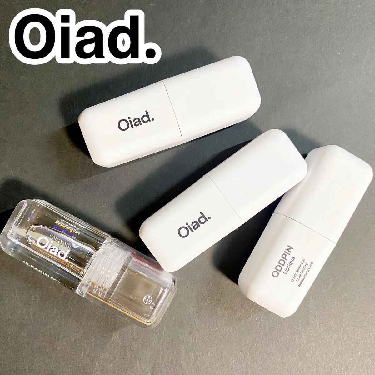 Oiad.のリップティークをお試し🤲塗って少しおいてから剥がすタイプで本当に色持ち抜群💋✨

塗ってすぐの色と剥がした後の色味が少し異なるのもまた面白い😚
私は002 ODDPINがお気に入りなりました🫶リップグロウオイルも保湿とツ