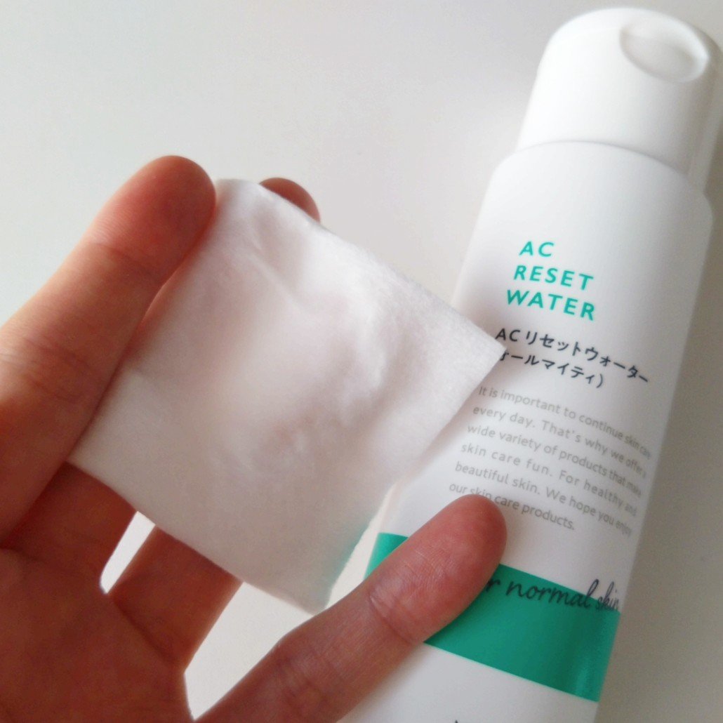 AC リセットウォーター/NIKI PITA/拭き取り化粧水を使ったクチコミ（3枚目）