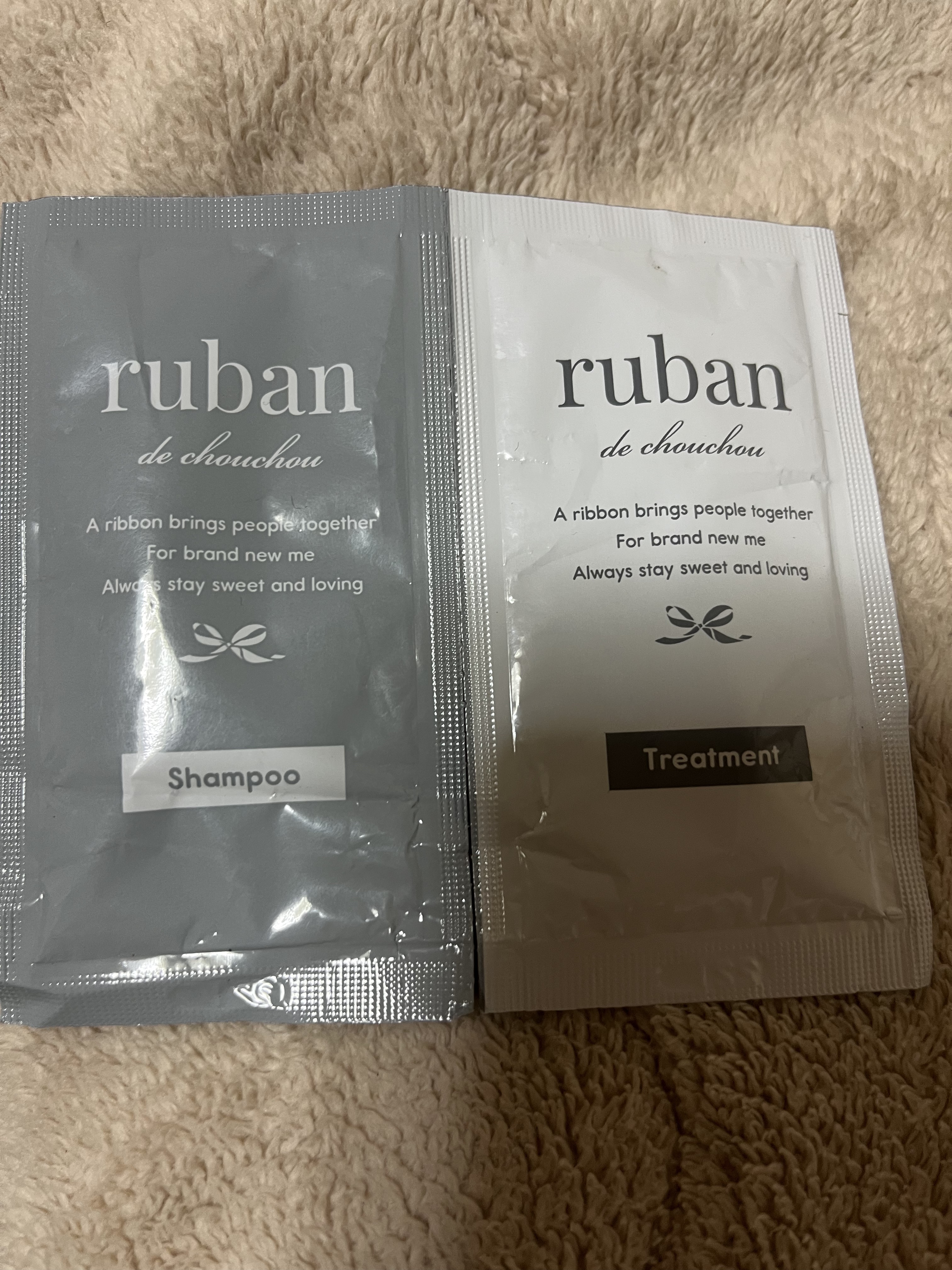 ケアシャンプー/ruban de chouchou/市販シャンプーを使ったクチコミ（1枚目）