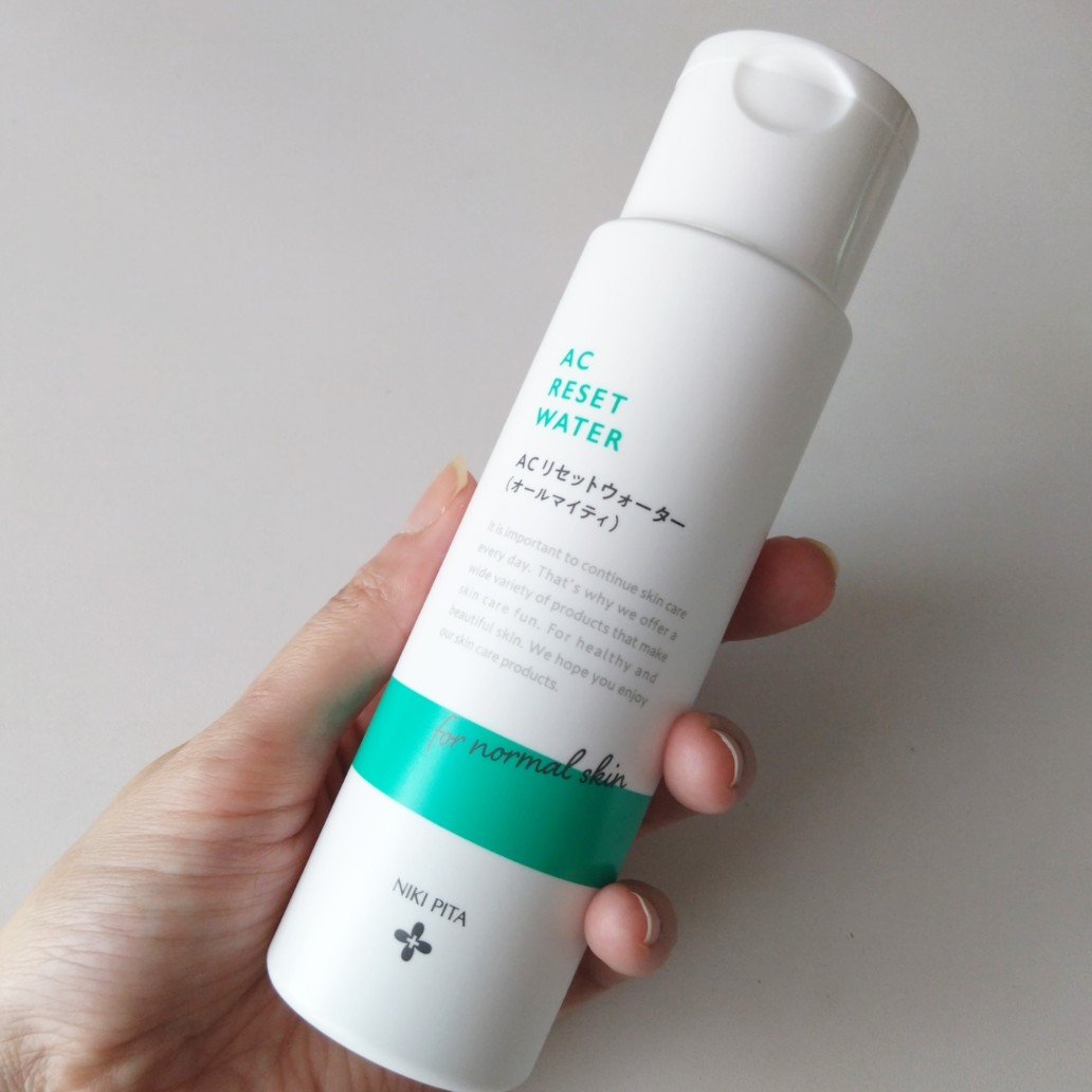 AC リセットウォーター/NIKI PITA/拭き取り化粧水を使ったクチコミ（2枚目）