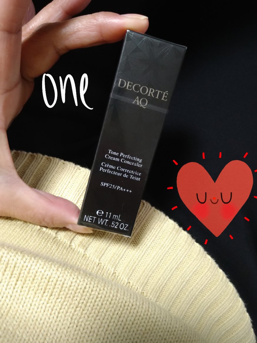 AQ  クリームコンシーラー/DECORTÉ/クリームコンシーラーを使ったクチコミ（1枚目）