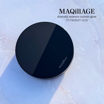 ドラマティックエッセンスクッション グロウ/マキアージュ/クッションファンデーションを使ったクチコミ(2枚目)