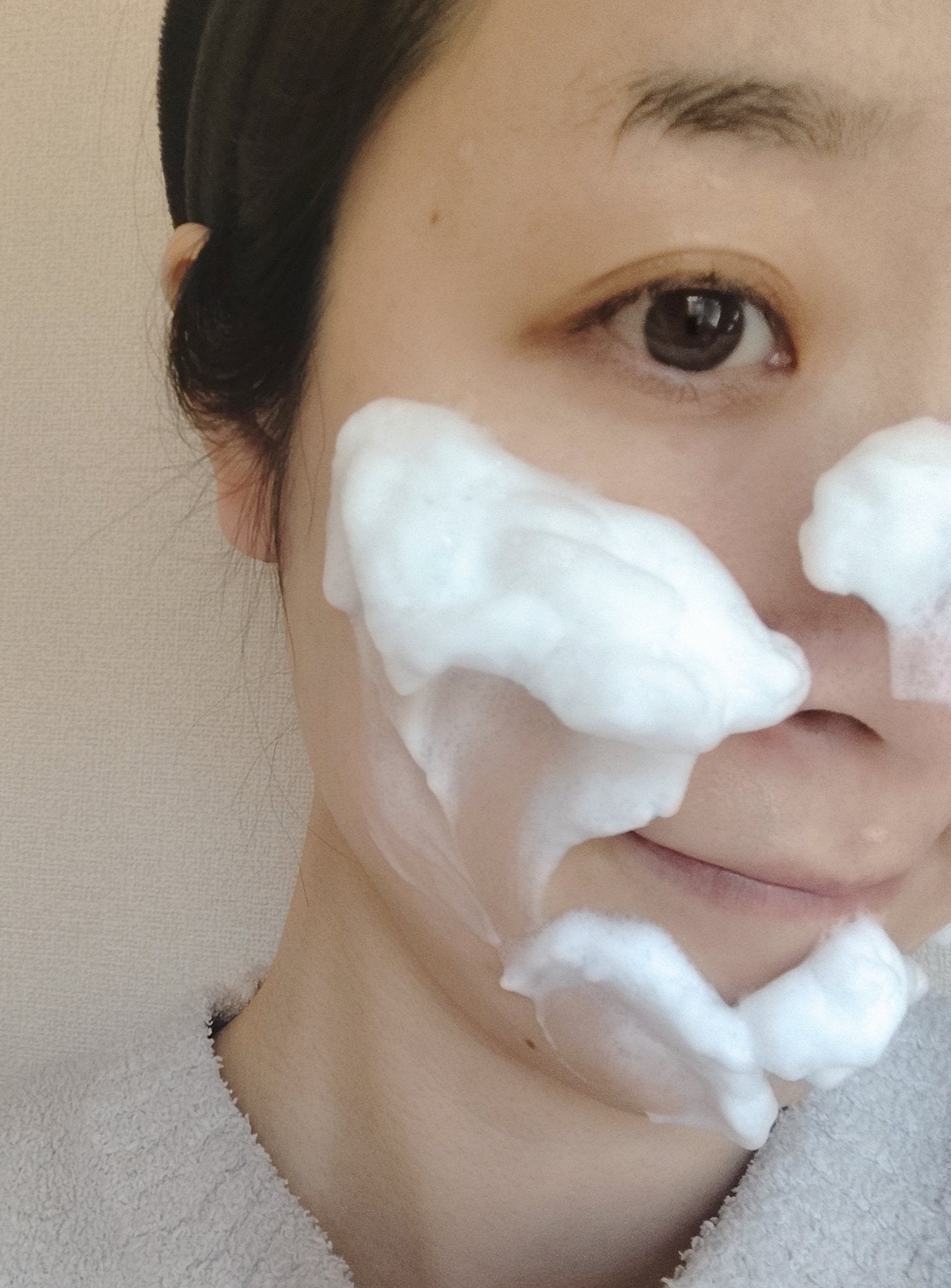 薩摩の雫洗顔石鹸/薩摩の雫/洗顔石鹸を使ったクチコミ(2枚目)