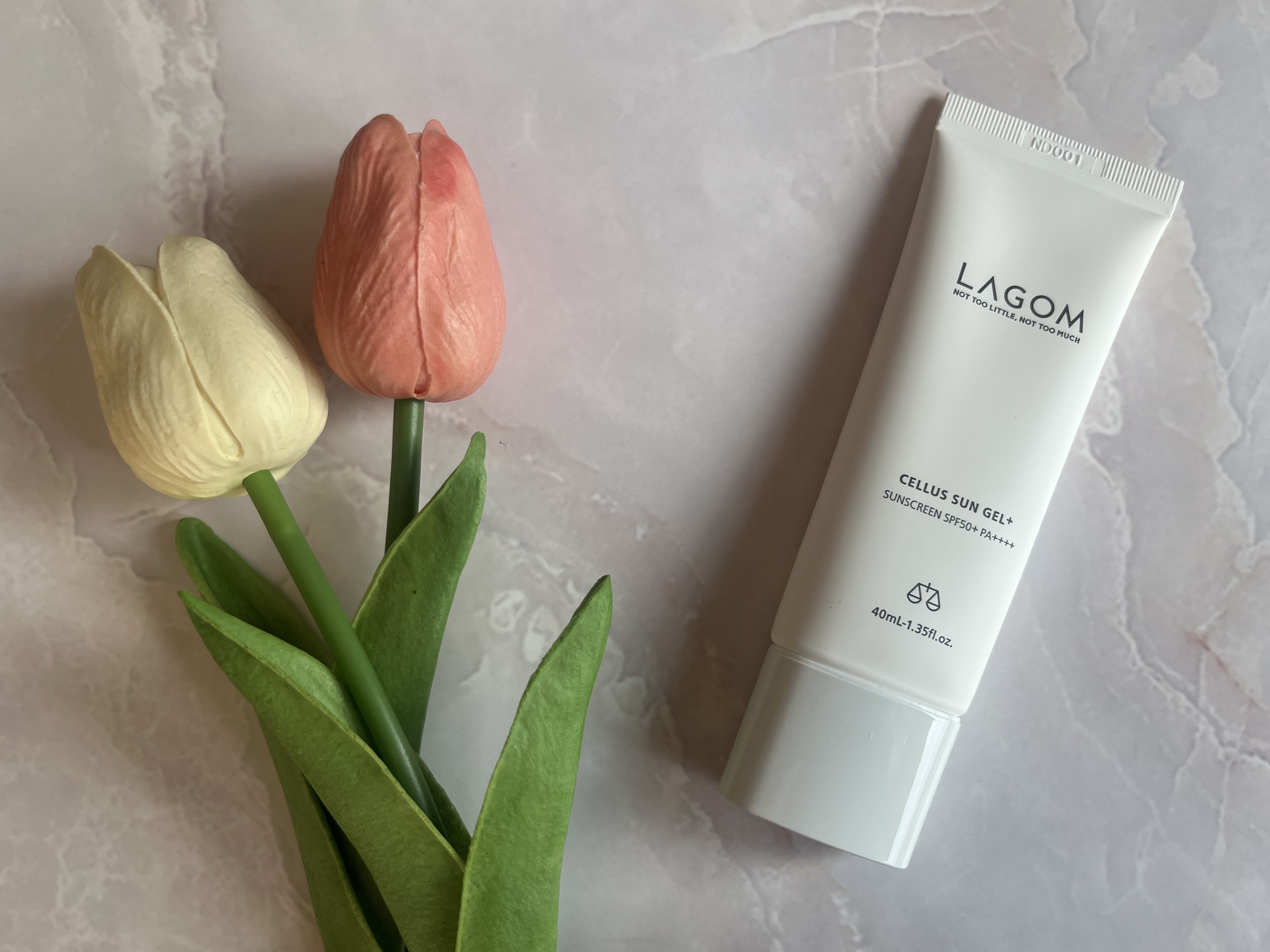 サンジェル プラス SPF50+ PA++++/LAGOM /日焼け止めジェルを使ったクチコミ（2枚目）