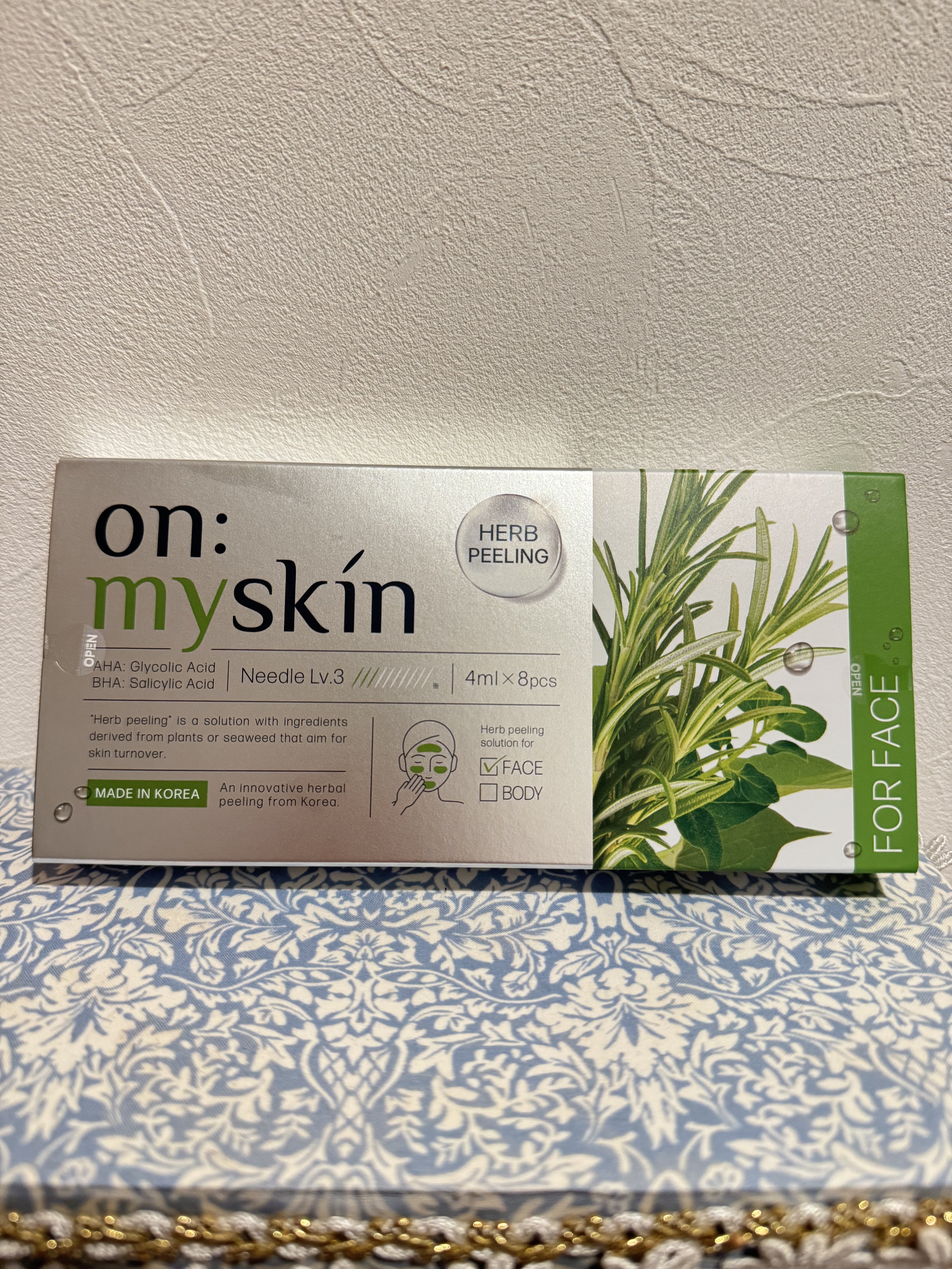 ハーブピーリング/on:myskin/ピーリングを使ったクチコミ（1枚目）