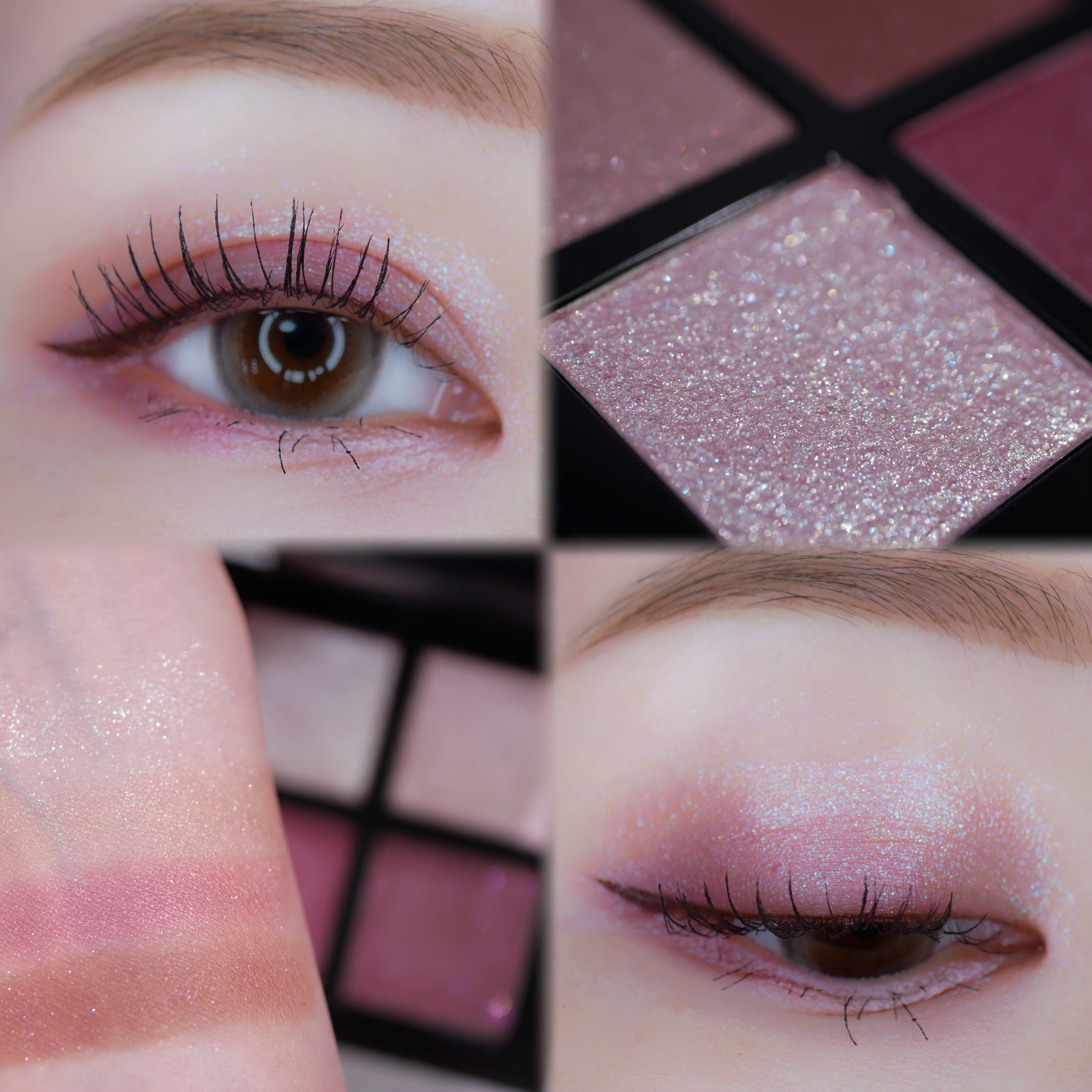 シュウウエムラ
アイスカルプト アッシーローズ

パレ左下のメタリックピンクをメインに塗って、左上のラメを散りばめたよ🩷

まつげの調子がすごくよくて嬉しい✨

新しく買ったカラコン
ルミュー クリアジェルグロウ