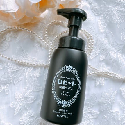 ロゼット洗顔サボン クリアウォッシュ 180mL/ロゼット/泡洗顔を使ったクチコミ(1枚目)